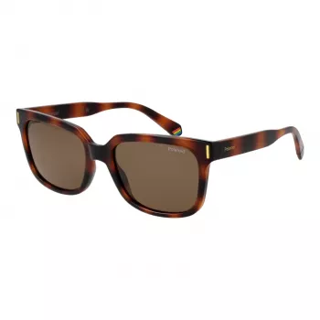 Óculos de sol polarizados unissexo POLAROID PLD6191S54086 Havana 54mm