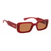 Óculos de sol POLAROID PLD6208SXC9AF mulher polarizados - armação preta lentes cinzentas 52mm