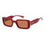 Óculos de sol POLAROID PLD6208SXC9AF mulher polarizados - armação preta lentes cinzentas 52mm