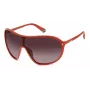 Óculos de sol unissexo POLAROID PLD6216SL7Q - Armação preta, lentes cinzentas polarizadas, forma escudo