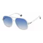 Óculos de sol retangulares unissexo POLAROID PLD6217S2M4 - Armação preta lentes cinzentas 57 mm