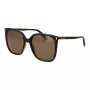 Óculos de sol aviador de mulher Polaroid PLD6218S56086 Havana Castanho Polarizado 56 mm