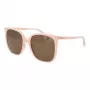 Óculos de sol quadrados de mulher Polaroid PLD6218S5635J - armação de acetato Havana castanho com lentes castanhas polarizadas - 56 mm