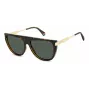 Óculos de sol de mulher Polaroid PLD6221SX086 retangulares - armação em acetato Havana com lentes castanhas polarizadas