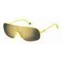 Óculos de sol Polaroid PLD6222S40G unissexo - armação Havana castanha tartaruga, lentes castanhas polarizadas, formato quadrado