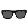 Óculos de sol retangulares unissexo POLAROID PLD6224SX5480 - armação preta, lentes cinzentas polarizadas, 54 mm
