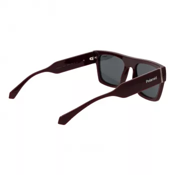 Óculos de sol Polaroid PLD6224SX54LH unissexo - armação preta, lentes cinzentas, 54 mm