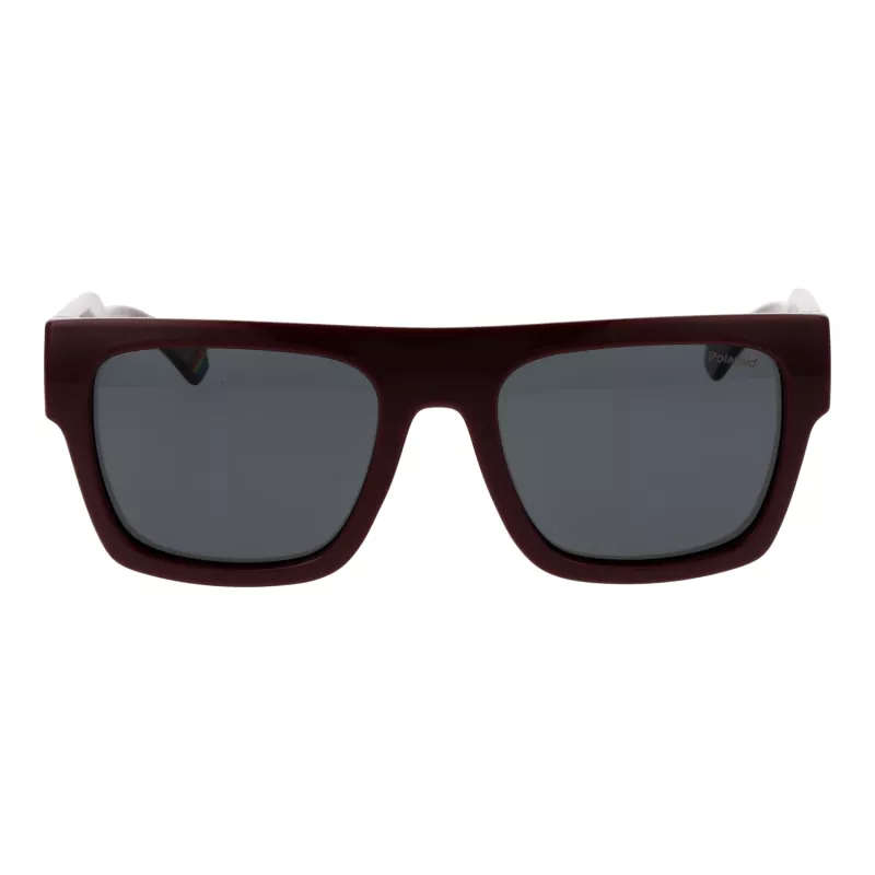 Óculos de sol Polaroid PLD6224SX54LH unissexo - armação preta, lentes cinzentas, 54 mm