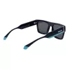Óculos de sol unissexo Polaroid PLD6224SX54PJ - armação preta, lentes cinzentas polarizadas, 54 mm