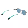 Óculos de sol unissexo Polaroid PLD6227SX566L armação quadrada Havana lente verde polarizada 56mm