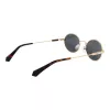 Óculos de sol Polaroid PLD6228SX5300 unissexo - armação preta lentes cinzentas 53mm