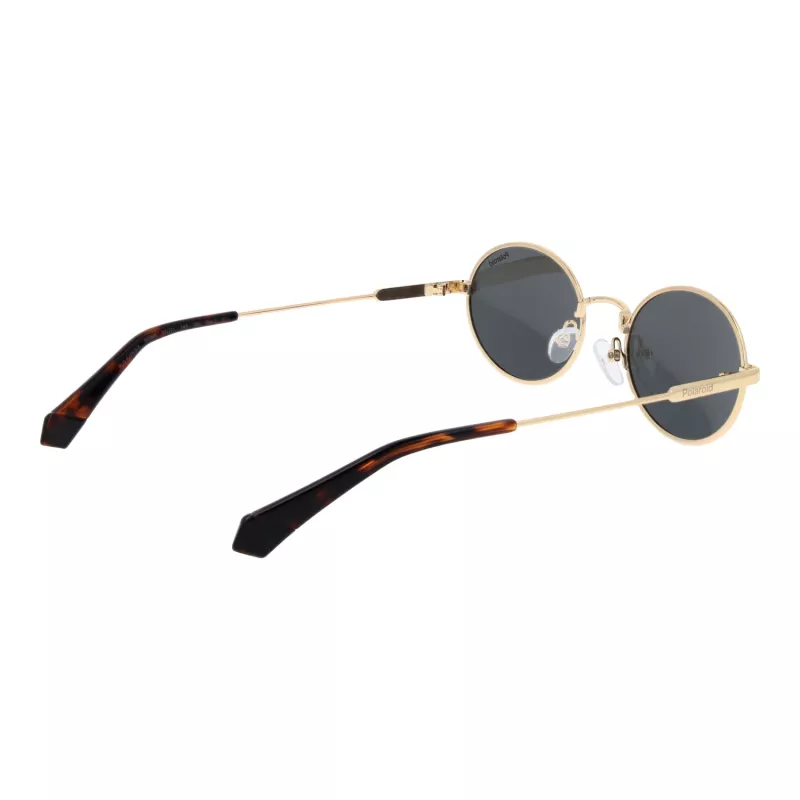 Óculos de sol Polaroid PLD6228SX5300 unissexo - armação preta lentes cinzentas 53mm