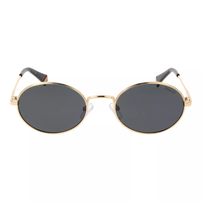 Óculos de sol Polaroid PLD6228SX5300 unissexo - armação preta lentes cinzentas 53mm