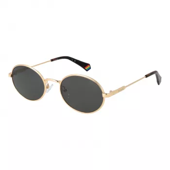 Óculos de sol Polaroid PLD6228SX5300 unissexo - armação preta lentes cinzentas 53mm