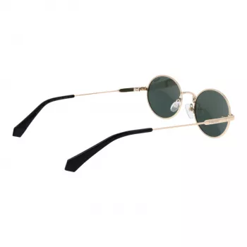 Óculos de sol retangulares unissexo POLAROID PLD6228SX532M - Armação castanha Havana, lentes castanhas polarizadas, 53 mm