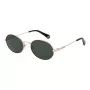 Óculos de sol retangulares unissexo POLAROID PLD6228SX532M - Armação castanha Havana, lentes castanhas polarizadas, 53 mm