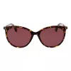 Óculos de sol POLAROID PLD6231S55086 mulher cat-eye - armação Havana, lentes castanhas polarizadas, UV400