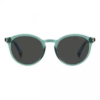 Óculos de sol unissexo Polaroid PLD6233S1ED - armação preta, lentes polarizadas cinzentas
