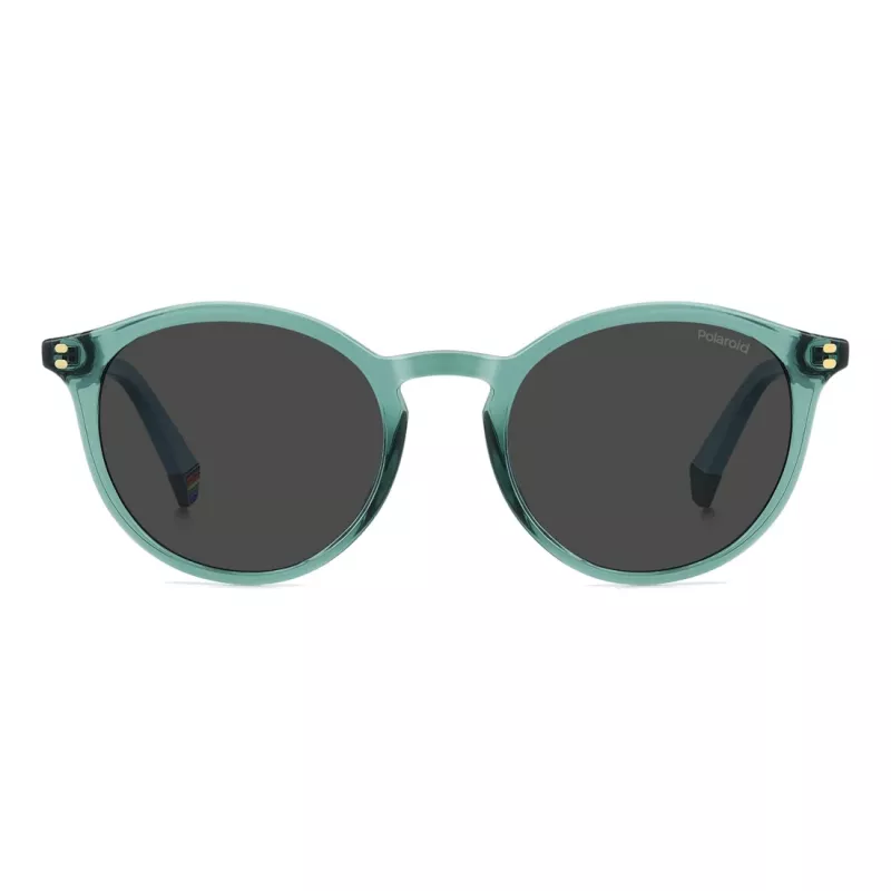 Óculos de sol unissexo Polaroid PLD6233S1ED - armação preta, lentes polarizadas cinzentas
