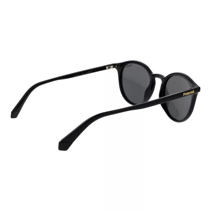 Óculos de sol unissexo POLAROID PLD6233S51807 quadrados - armação preta lente cinzenta polarizada 51 mm