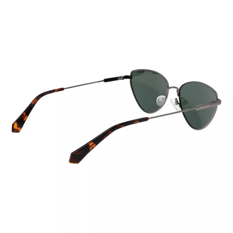 Óculos de sol polarizados de mulher Polaroid PLD6234SX57AS - armação preta lentes cinzentas 57mm