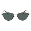 Óculos de sol polarizados de mulher Polaroid PLD6234SX57AS - armação preta lentes cinzentas 57mm
