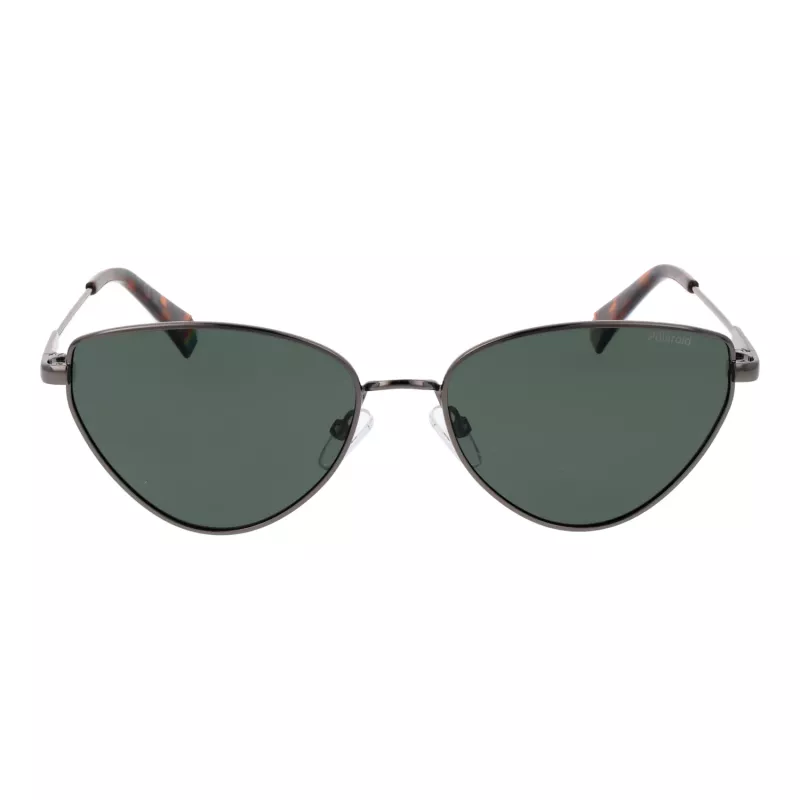 Óculos de sol polarizados de mulher Polaroid PLD6234SX57AS - armação preta lentes cinzentas 57mm