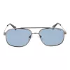 Óculos de sol de homem Polaroid PLD6235SX56V8 polarizados quadrados armação cinzenta lentes cinzentas 56 mm