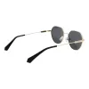 Polaroid PLD6236SX54RH óculos de sol unissexo retangulares - armação Havana lentes castanhas 54 mm