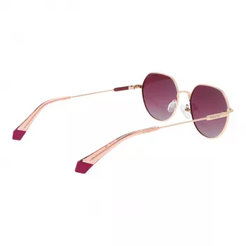 Óculos de sol unissexo Polaroid PLD6236SX54S9 - armação preta, lentes cinzentas, 54 mm