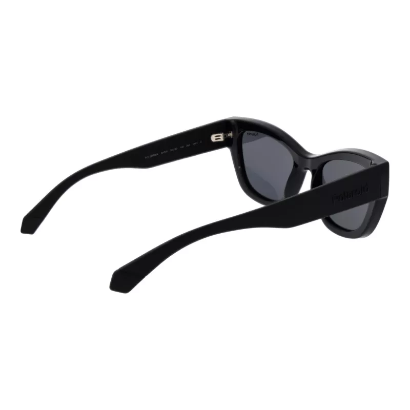 Óculos de sol polarizados de mulher POLAROID PLD6237SX5280 - armação preta, lentes cinzentas, 52 mm