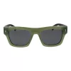 Óculos de sol retangulares para homem Polaroid PLD6238SX511E, preto mate, com lentes TAC cinzentas polarizadas, UV400