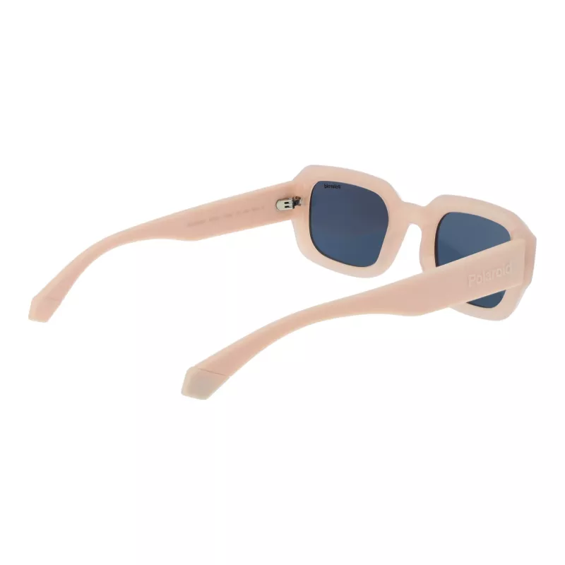 Óculos de sol unissexo POLAROID PLD6239SX51FW - armação quadrada polarizada 51mm