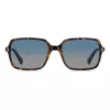 Óculos de sol retangulares de homem POLAROID PLD6247S086 Havana com lentes verdes polarizadas