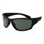Óculos de sol retangulares unissexo Polaroid PLD7005S63YYV - armação preta lentes cinzentas 63 mm