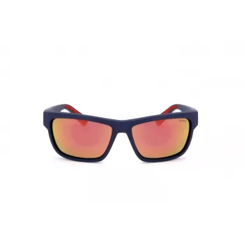 Polaroid PLD7031S8RU Óculos de sol polarizados de homem - armação preta lentes cinzentas 59mm