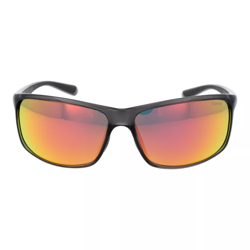 Óculos de sol Polaroid PLD7036S63KB7 unissexo aviador - armação preta, lentes cinzentas polarizadas, 63 mm