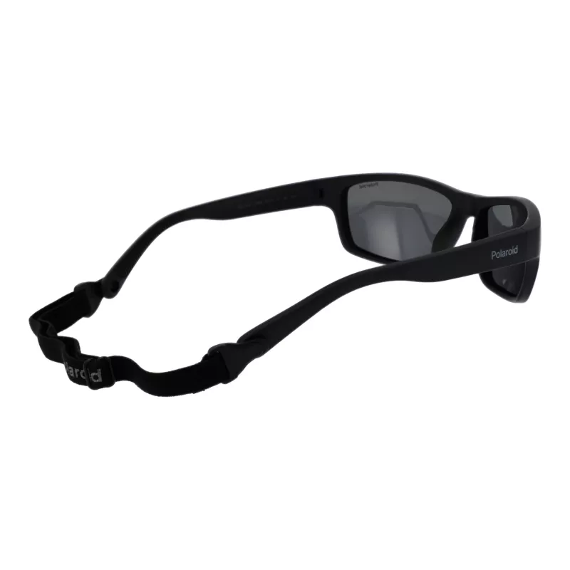 Óculos de sol POLAROID PLD7037S60807 unissexo aviador - lentes cinzentas - armação preta