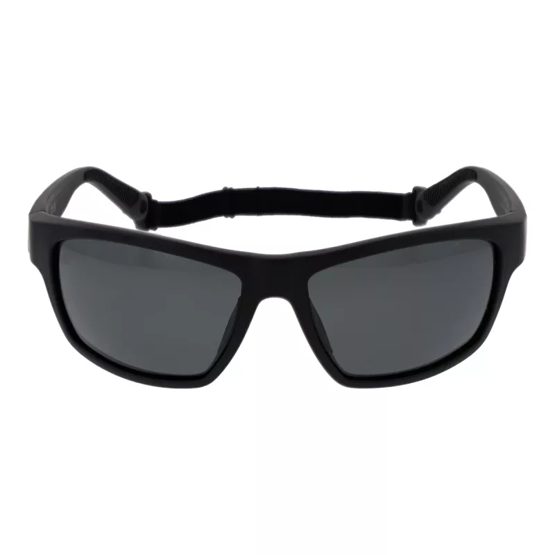 Óculos de sol POLAROID PLD7037S60807 unissexo aviador - lentes cinzentas - armação preta