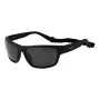 Óculos de sol POLAROID PLD7037S60807 unissexo aviador - lentes cinzentas - armação preta