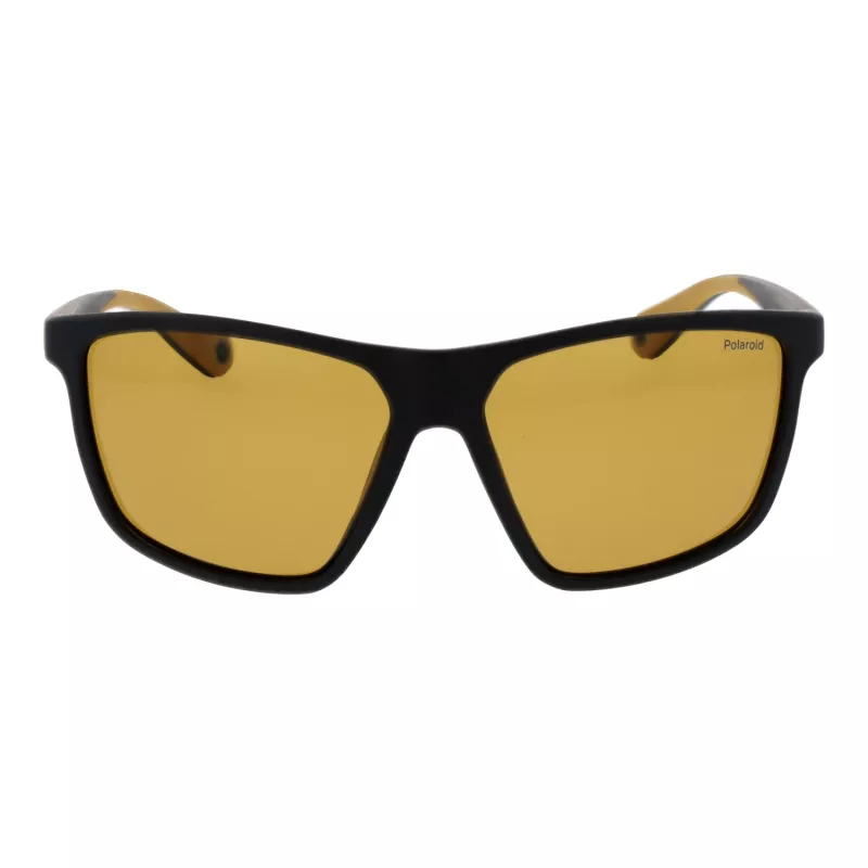 Óculos de sol de homem Polaroid PLD7040/S - armação Havana, lentes polarizadas verdes - 59 mm