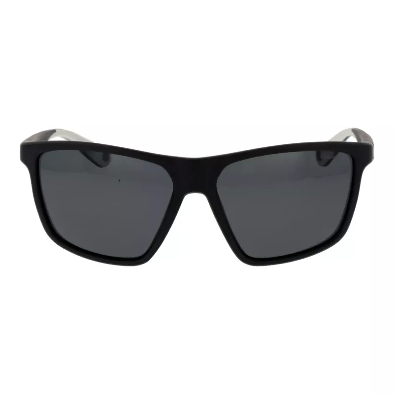 Óculos de sol retangulares polarizados de homem POLAROID PLD7040S5908A - armação cinzenta lentes cinzentas 59mm