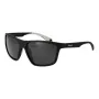 Óculos de sol retangulares polarizados de homem POLAROID PLD7040S5908A - armação cinzenta lentes cinzentas 59mm