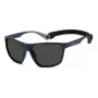 Óculos de sol de homem POLAROID PLD7040SFLL - armação preta, lentes cinzentas polarizadas, 59 mm