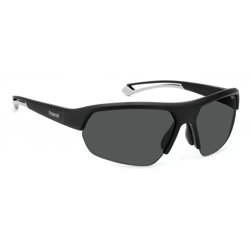 Óculos de sol piloto Polaroid PLD7048S003G6 unissexo preto cinzento polarizado