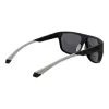 Óculos de sol POLAROID PLD7053S60003 homem com lente quadrada - armação preta, lentes cinzentas polarizadas