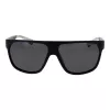 Óculos de sol POLAROID PLD7053S60003 homem com lente quadrada - armação preta, lentes cinzentas polarizadas
