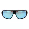 Óculos de sol Polaroid PLD7054S610VK homem retangulares polarizados - armação preta lentes cinzentas 61mm