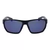 Óculos de sol retangulares polarizados de homem Polaroid PLD7057S60FLL - armação preta lentes cinzentas