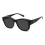 Óculos de sol unissexo Polaroid PLD9019S08A - armação preta, lentes cinzentas polarizadas